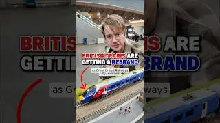 British trains have a new look - I spoke to the Rail Minister about it #trains #livery #gbr