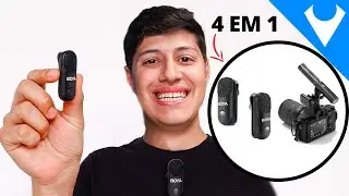 O MELHOR MICROFONE PARA CRIADOR de CONTE&Uacute;DO - BOYA MAGIC 4 em 1