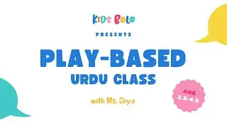 Play-Based Urdu Learning Class for Kids | Fun & Interactive Urdu Activities by Kids Bolo