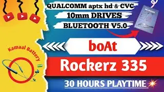 boAt rockerz 335🤩 | REVIEW | Kamal Battery Backup 💪🏻🔋| Tech n Info