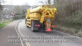 Devon County Council prepares for snow