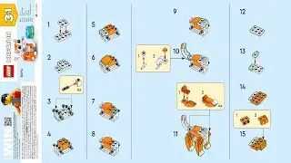 👑 LEGO instructions 👑 Creator 👑 30714 👑 Orange Cat 👑 Book 1 👑