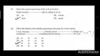 TNEB#ASSESSOR#Model question paper# General English analyse.