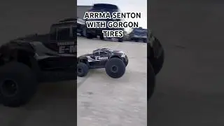 ARRMA SENTON 223S /GORGON TIRES #arrma #bashing #rc #backflip #fyp #shorts #trending #viralvideo