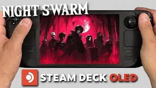 Night Swarm | Steam Deck Oled | RAW Gameplay Performance