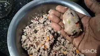 அவல்  கொழுக்கட்டை /Red poha (aval) snacks/Healthy evening Snack Recipe #ytshorts
