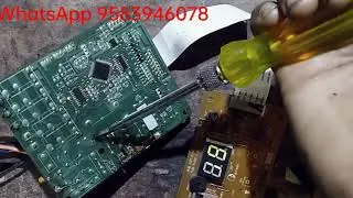 window AC PCB Repairing || display blinking