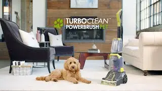 BISSELL&reg; TurboClean&trade; PowerBrush Pet Carpet Cleaner Feature Overview