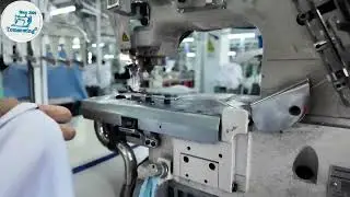 Hikari 782t Used Cylinder Bed Interlock Stitch Machine Left Side Cutter Is Suitable for Sportwear