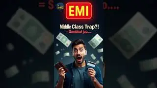 🥲EMI = 😯Middle Class Trap?😱 | 🤯Real Financial Truth💸 @moneyvibe13 #youtubeshorts #shorts #sip