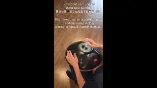 Learn 3:2 Polyrhythm on Handpan | Groove + Play-Along Lesson