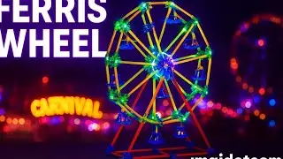 Собираем самое мощное колесо обозрения K&rsquo;NEX! 🎡Распаковка и сборка набора Maxima #imalidotcom