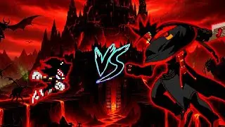 SONIC DARK FLEETWAY V4 OP VS BLACK APOCALYPSE V3 OP in Jump Force Mugen