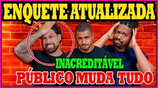 BBB 2026: ENQUETE ATUALIZADA aponta QUEM SAI no primeiro PARED&Atilde;O,Ana Brigido, Mateus ou Leandro
