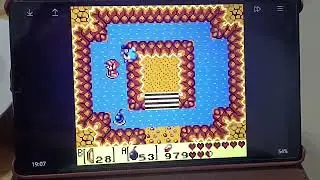 Zelda Link awakening (Arrow bomb)