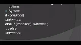 If-else statements in C (Marathi)