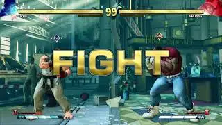 STREET FIGHTER V Ryu vs Balrog