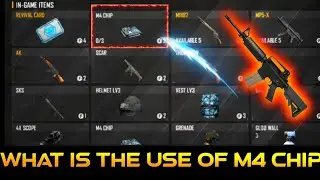 WHAT IS THE  USE OF M4 CHIP IN FREE FIRE || BOT RYZEN