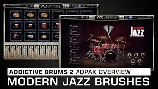 Addictive Drums 2 ADpak Overview: Modern Jazz Brushes
