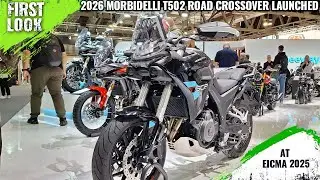 2026 Morbidelli T502 Road Crossover Launched At EICMA 2025 - First Look - Full Exterior