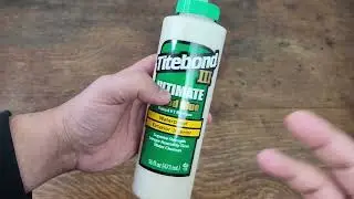 Водостойкий клей для дерева Titebond III Ultimate для внутренних и наружных работ, 16 унций, расп...