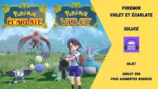 Ou trouver Grelot Zen Pok&eacute;mon Violet Ecarlate Augmenter Bonheur