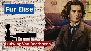 Sheet Music Fur Elise - Beethoven - Piano Tutorial - score music