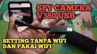 Cara setting cctv V380 USB || tanpa wifi dan pakai wifi || v380 pro