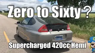 S2E12:  We find out the 0-60 times on our EFI supercharged intercooled 420 cc Hemi