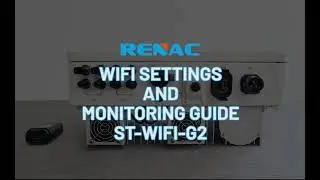 RENAC ST-WIFI-G2 Installation Video