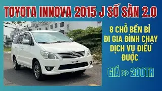 Toyota innova 2015 bản j số s&agrave;n 2.0 bền bỉ 8 chỗ rộng r&atilde;i chỉ hơn 200tr | Chợ Tốt Xe - Ph&uacute;c Việt