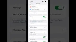 How To Enable iMessage on The iPhone