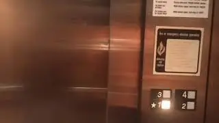 1790 Early Otis Series 1 Hydraullic Elevators At Holiday Inn Express, Burlington NC
