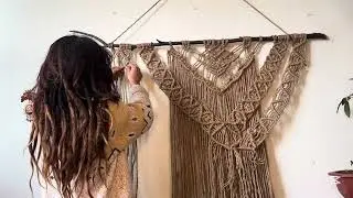My First Macram&eacute; Project | From Start to Finish 