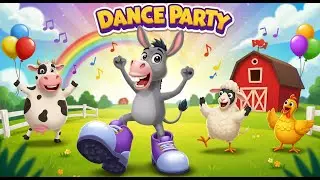 Donkey Dave&rsquo;s Silly Dancing Shoes Adventure | AnimalVerse ✨ Kids Fun, Cartoons & Stories