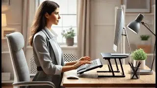 ⌨️ Uncaged Ergonomics WorkEZ Adjustable Computer Keyboard Stand | Best Keyboard Raised Stand 💻