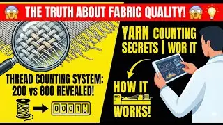 Yarn Count Explained in Bangla | Thread counting System @QualityProgress