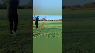 A winter birdie to keep the card alive! #golf #golfcourse