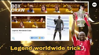 How To Get In Legend Worldwide Trick 100% Working Only One Try In Pes Mobile#short