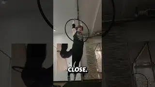 #booktok assassin #training #lyra #aerialhoop celebrating a successful dynamic move