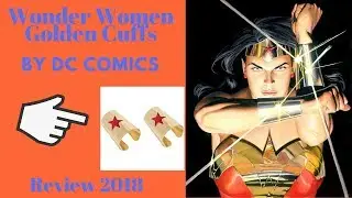 Wonder Woman Cuffs 2018 - By DC Comics