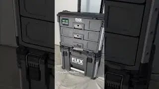Ящик для инструментов Flex Stack Pack с тремя ящиками. Первый взгляд #шорты