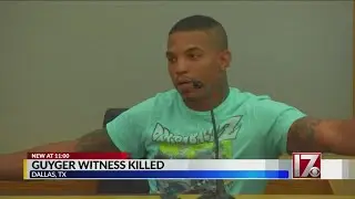 Man who testified against Amber Guyger shot and killed in Dallas