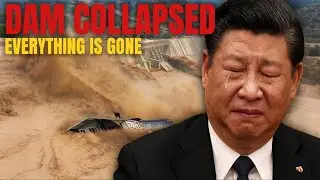 Two Dams Collapsed in China Overnight! 71K lives in Danger | China Floods 2025