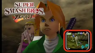 SSBB OoT Demo Defeat Ganon Speedrun in 4:56