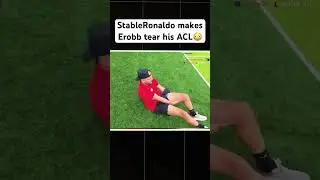EROBB TEARS HIS ACL 😳 #stableronaldo #Erobb