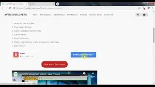 How to Download Free Hospital Management System, Java Source Code