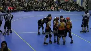 Manhattan Mayhem vs. Queens of Pain 2017- Gotham Girls Roller Derby