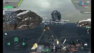 BATTLE of WARSHIPS, USS SOUTH DAKOTA (BB-57), RANK 159, 250930