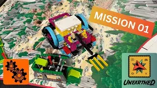 2025-2026 FLL UNEARTHED Mission 01 Surface Brushing Solution with Spike Prime